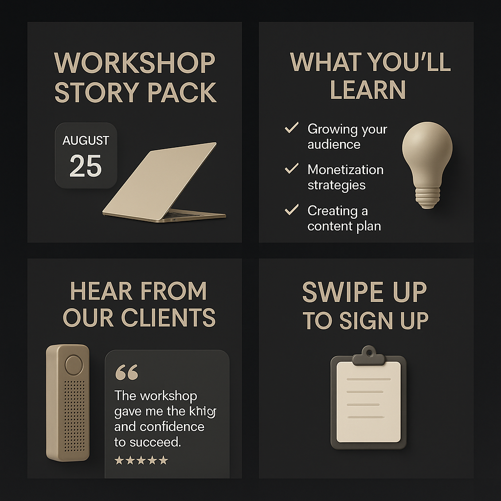 Story-based product page for a D2C brand